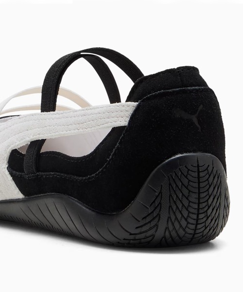 PUMA（プーマ）の「PUMA/プーマ ウィメンズ スピードキャット バレエ SD スニーカー フラットシューズ スリッポン ローカット 2026年 夏 夏服（バレエシューズ・レディース・ブラック/アイボリー・23/24/25/24.5/23.5）」の8枚目の写真