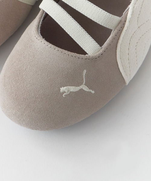 PUMA(プーマ)の「PUMA/プーマ ウィメンズ スピードキャット バレエ SD スニーカー フラットシューズ スリッポン ローカット 秋 秋服 2026年秋冬(バレエシューズ・レディース・ブラック/アイボリー/グレー/ピンク・23/24/25/24.5/23.5)」の6枚目の写真