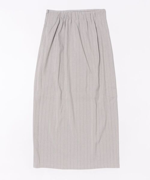 loin nuit（ロワンニュイ）の「slit narrow skirt / スリットナロースカート（スカート・レディース・ブラック/グレー・FREE）」の11枚目の写真