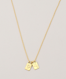 Chibi Jewels （チビジュエルズ）の「【chibi jewels/チビジュエルズ】 Sun&Moon Escapular ネックレス（ネックレス）」