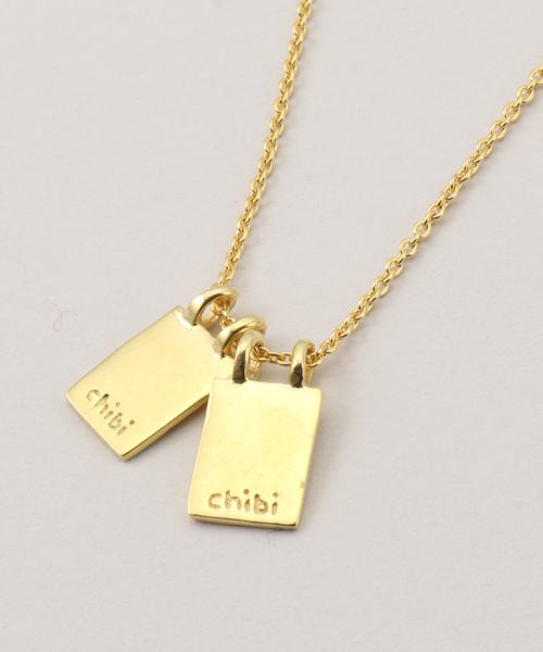 Chibi Jewels (チビジュエルズ)の「【chibi jewels/チビジュエルズ】 Sun&Moon Escapular ネックレス(ネックレス・レディース・ゴールド・FREE)」の5枚目の写真