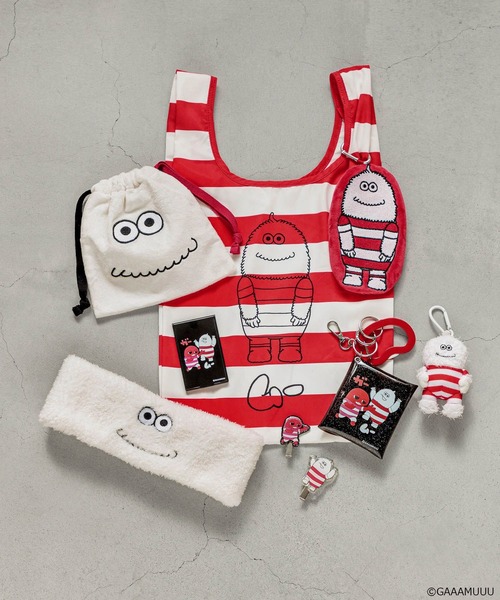 Me%（ミィパーセント）の「【ガチャピン・ムック/ガーとムー】ポーチ付きエコBAG　650245（エコバッグ/サブバッグ・レディース・その他4/ホワイト/その他1/その他3・FREE）」の13枚目の写真