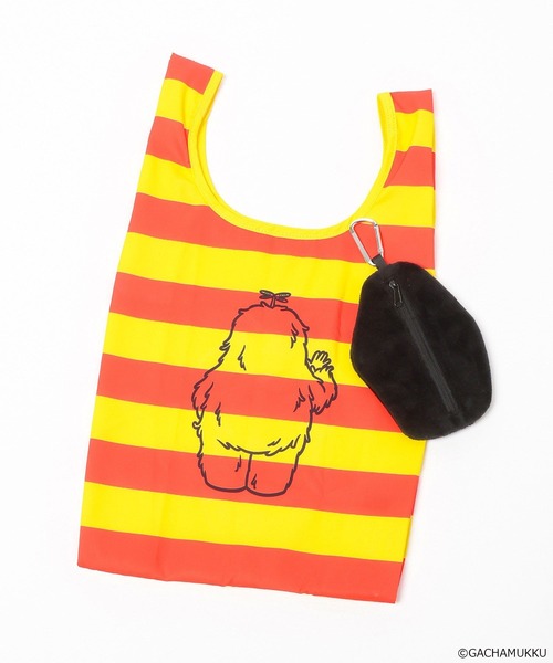 Me%（ミィパーセント）の「【ガチャピン・ムック/ガーとムー】ポーチ付きエコBAG　650245（エコバッグ/サブバッグ・レディース・その他4/ホワイト/その他1/その他3・FREE）」の18枚目の写真