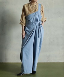 kese-moi（ケセモイ）の「ワンショルダーサロペット（サロペット/オーバーオール）」