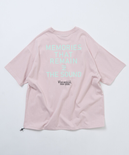 FREAK'S STORE(フリークスストア)の「限定展開 ビッグシルエット ワンポイント刺繍 バックプリント ヘムコード ポケットTシャツ(Tシャツ/カットソー・メンズ・ネイビー/スミクロ/ホワイト/ピンク/アッシュグレー・SMALL/MEDIUM/LARGE)」の12枚目の写真
