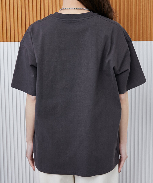 PUBLUX(パブリュクス)の「PUBLUX/パブリュクス Minnie Mouse/ミニーマウス/ レオパード柄 ドッキング Tシャツ 限定展開(Tシャツ/カットソー・レディース・ライトグレー/イエロー/チャコールグレー・フリ-)」の11枚目の写真