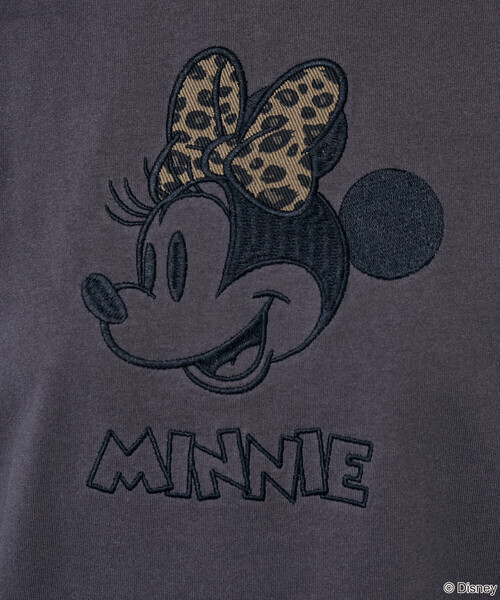 PUBLUX(パブリュクス)の「PUBLUX/パブリュクス Minnie Mouse/ミニーマウス/ レオパード柄 ドッキング Tシャツ 限定展開(Tシャツ/カットソー・レディース・ライトグレー/イエロー/チャコールグレー・フリ-)」の13枚目の写真