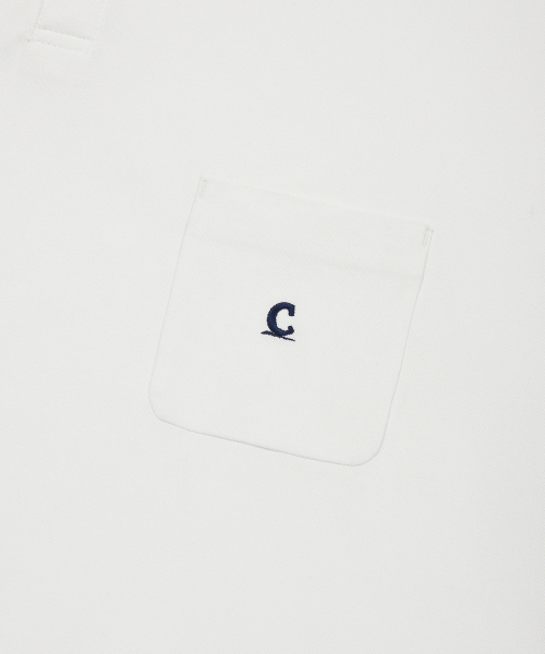 COVERNAT(カバーナット)の「シグニチャーシンボルポケットポロTシャツホワイト(ポロシャツ・レディース・その他・X-SMALL/SMALL/MEDIUM/LARGE/X-LARGE/XX-LARGE)」の7枚目の写真