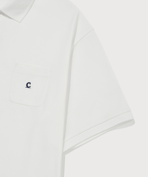 COVERNAT(カバーナット)の「シグニチャーシンボルポケットポロTシャツホワイト(ポロシャツ・レディース・その他・X-SMALL/SMALL/MEDIUM/LARGE/X-LARGE/XX-LARGE)」の8枚目の写真