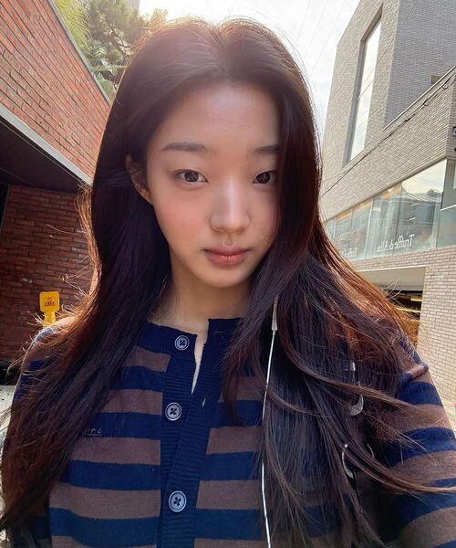 AMESWORLDWIDE(アメスワールドワイド)の「STRIPE ROUND NECK CARDIGAN BROWN(カーディガン/ボレロ・レディース・その他・FREE)」の13枚目の写真