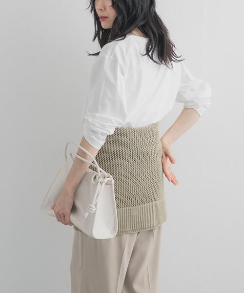 URBAN RESEARCH DOORS（アーバンリサーチドアーズ）の「ロゴプリントロングスリーブTシャツ（Tシャツ/カットソー・レディース・オフホワイト/ホワイト系その他・FREE）」の7枚目の写真