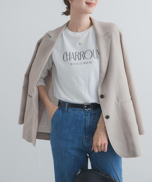 URBAN RESEARCH DOORS（アーバンリサーチドアーズ）の「ロゴプリントロングスリーブTシャツ（Tシャツ/カットソー・レディース・オフホワイト/ホワイト系その他・FREE）」の12枚目の写真