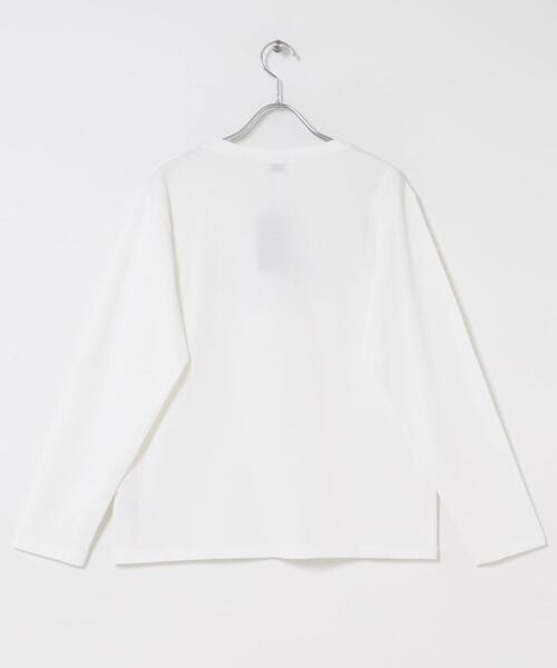 URBAN RESEARCH DOORS（アーバンリサーチドアーズ）の「ロゴプリントロングスリーブTシャツ（Tシャツ/カットソー・レディース・オフホワイト/ホワイト系その他・FREE）」の19枚目の写真