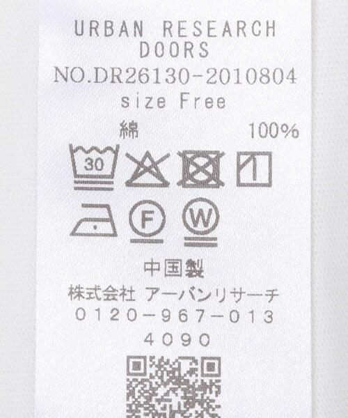 URBAN RESEARCH DOORS（アーバンリサーチドアーズ）の「ロゴプリントロングスリーブTシャツ（Tシャツ/カットソー・レディース・オフホワイト/ホワイト系その他・FREE）」の21枚目の写真