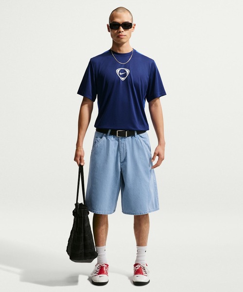 NIKE（ナイキ）の「NIKE AS M NK DENIM SHORT FTBL KOR A / ナイキ デニム ショート FTBL KOR A 【SP】（デニムパンツ・メンズ・ダークグレー/ブルー・36inch/30inch/32inch/34inch）」の19枚目の写真