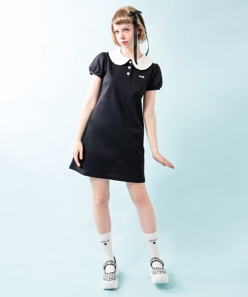MILK(ミルク)の「ラウンドカラー Puff ワンピース(ワンピース・レディース・B/A・FREE)」の4枚目の写真