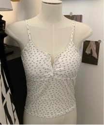 Vini（ヴィニ）の「花柄キャミソール カップ付き（キャミソール）」