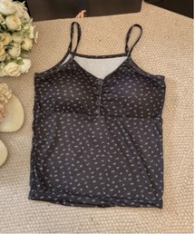 Vini（ヴィニ）の「花柄キャミソール カップ付き（キャミソール）」