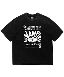 NAVYTEAM（ネイビーチーム）の「LES VAMPIRES ピグメントダイング半袖Tシャツ（Tシャツ/カットソー）」