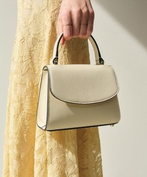anuans（アニュアンス）の「トップハンドルレザーバッグ（ハンドバッグ）」