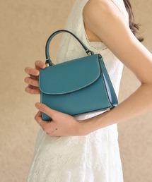 anuans（アニュアンス）の「トップハンドルレザーバッグ（ハンドバッグ）」