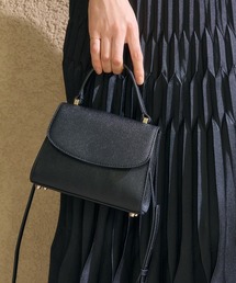 anuans（アニュアンス）の「トップハンドルレザーバッグ（ハンドバッグ）」