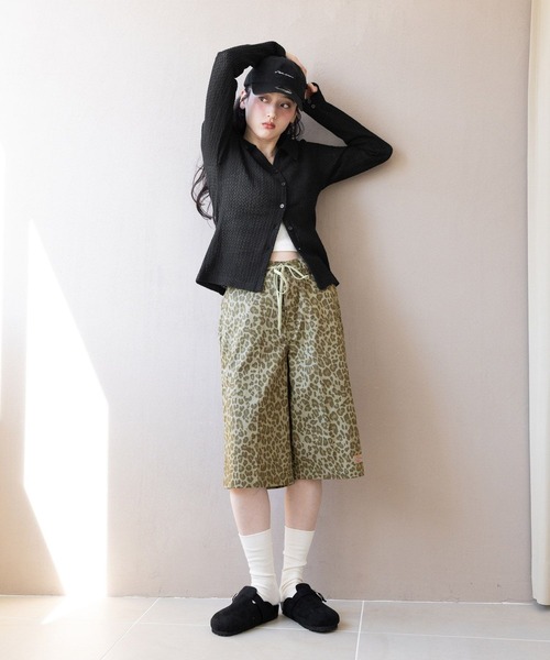 RAGEBLUE（レイジブルー）の「ジャガードコンパクトポロカーディガン（カーディガン/ボレロ・レディース・ブラック/ライトブルー/ホワイト・FREE）」の13枚目の写真