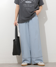 パイピングストライプパンツ