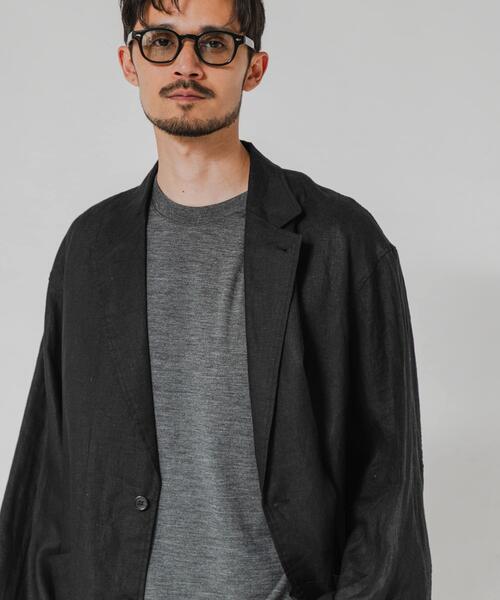 URBAN RESEARCH（アーバンリサーチ）の「LINEN SHIRTS JACKET（その他アウター・メンズ・ブラック/ベージュ/ネイビー・MEDIUM/LARGE）」の8枚目の写真
