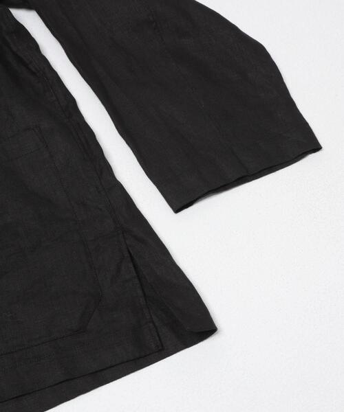 URBAN RESEARCH（アーバンリサーチ）の「LINEN SHIRTS JACKET（その他アウター・メンズ・ブラック/ベージュ/ネイビー・MEDIUM/LARGE）」の15枚目の写真