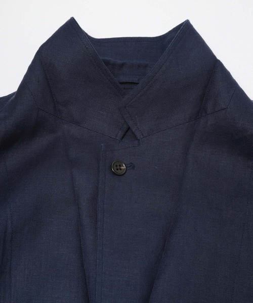 URBAN RESEARCH（アーバンリサーチ）の「LINEN SHIRTS JACKET（その他アウター・メンズ・ブラック/ベージュ/ネイビー・MEDIUM/LARGE）」の9枚目の写真