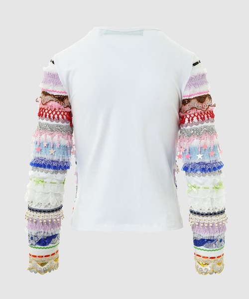 Chopova Lowena(チョポヴァ ロウェナ)の「Long Sleeve Top(Tシャツ/カットソー・レディース・ホワイト・XS/S)」の2枚目の写真