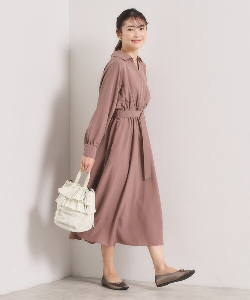 ITS'DEMO(イッツデモ)の「フリルドロストショルダー(ショルダーバッグ・レディース・ブラック/アイボリー・00)」の6枚目の写真