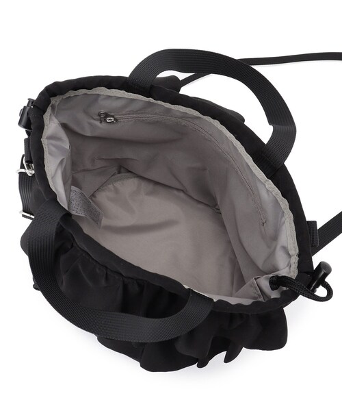 ITS'DEMO(イッツデモ)の「フリルドロストショルダー(ショルダーバッグ・レディース・ブラック/アイボリー・00)」の13枚目の写真