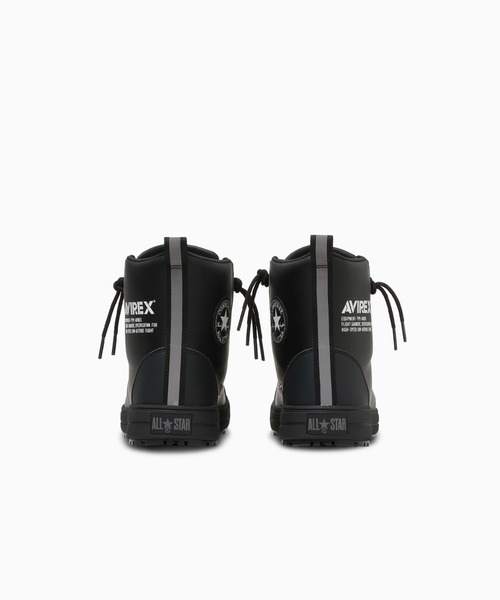 AVIREX（アヴィレックス）の「《AVIREX × CONVERSE》ALL STAR PS II CENTERZIP HI / アヴィレックス / コンバース（スニーカー・メンズ・ブラック・9.5/8.5/7.5）」の7枚目の写真