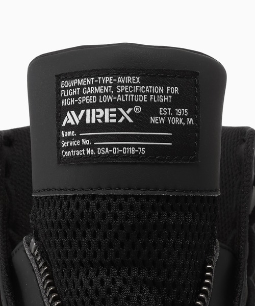 AVIREX（アヴィレックス）の「《AVIREX × CONVERSE》ALL STAR PS II CENTERZIP HI / アヴィレックス / コンバース（スニーカー・メンズ・ブラック・9.5/8.5/7.5）」の12枚目の写真