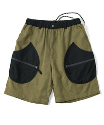 【涼】ワッフルウィーブドロップポケットショーツ