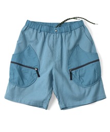 【涼】ワッフルウィーブドロップポケットショーツ