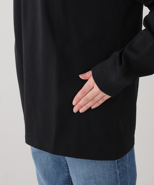 BRAIN DEAD(ブレインデット)の「【BRAIN DEAD/ブレインデッド】 MULTI VISION LONG SLEEVE SHIR(Tシャツ/カットソー・レディース・ブラック・SMALL/MEDIUM)」の5枚目の写真