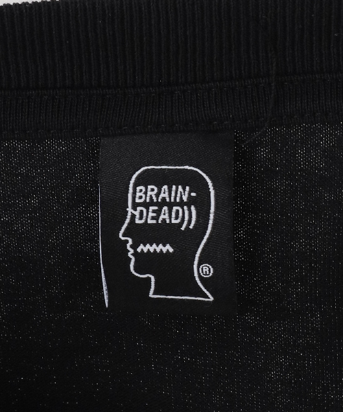 BRAIN DEAD(ブレインデット)の「【BRAIN DEAD/ブレインデッド】 MULTI VISION LONG SLEEVE SHIR(Tシャツ/カットソー・レディース・ブラック・SMALL/MEDIUM)」の4枚目の写真