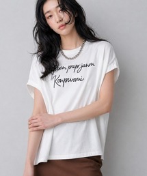チェーン刺繍Tシャツ
