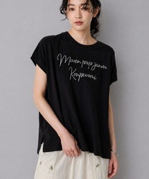 チェーン刺繍Tシャツ
