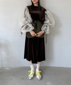 人気完売✨SANSeLF サンセルフ シースルーボリュームパフドレス ゆったり 106517676_17_d_240.jpg
