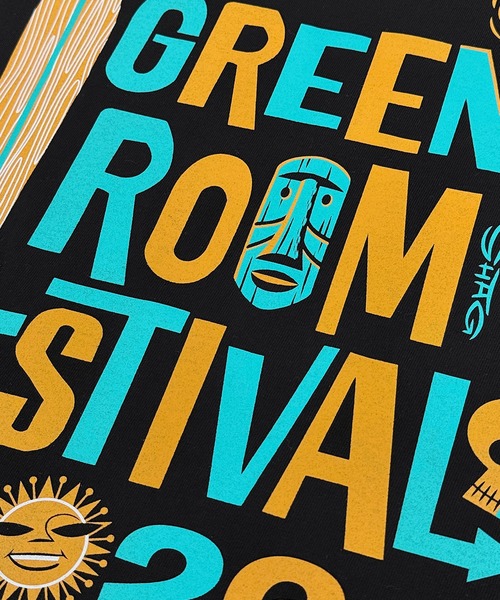 GREENROOM(グリーンルーム)の「【GREENROOM FESTIVAL / グリーンルーム フェスティバル】SHAG × GREENROOM FESTIVAL 26 TEE(Tシャツ/カットソー・メンズ・ブラック/ホワイト・LARGE/X-LARGE/MEDIUM)」の3枚目の写真