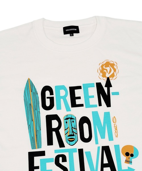 GREENROOM(グリーンルーム)の「【GREENROOM FESTIVAL / グリーンルーム フェスティバル】SHAG × GREENROOM FESTIVAL 26 TEE(Tシャツ/カットソー・メンズ・ブラック/ホワイト・LARGE/X-LARGE/MEDIUM)」の6枚目の写真