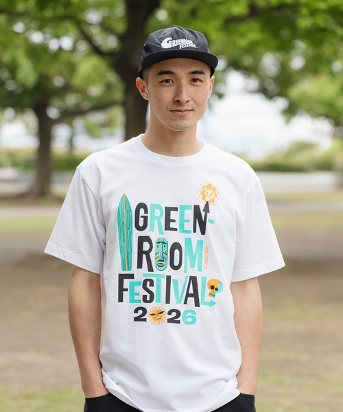 GREENROOM(グリーンルーム)の「【GREENROOM FESTIVAL / グリーンルーム フェスティバル】SHAG × GREENROOM FESTIVAL 26 TEE(Tシャツ/カットソー・メンズ・ブラック/ホワイト・LARGE/X-LARGE/MEDIUM)」の11枚目の写真