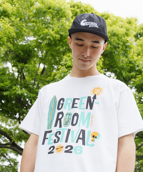 GREENROOM(グリーンルーム)の「【GREENROOM FESTIVAL / グリーンルーム フェスティバル】SHAG × GREENROOM FESTIVAL 26 TEE(Tシャツ/カットソー・メンズ・ブラック/ホワイト・LARGE/X-LARGE/MEDIUM)」の12枚目の写真