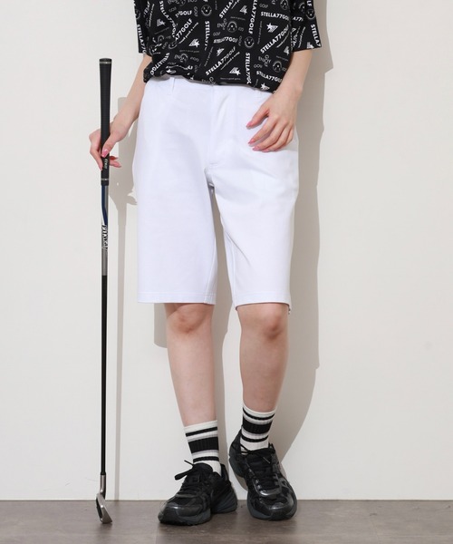 stella77golf(ステラセブンティーンセブンゴルフ)の「COOLMAX接触冷感ショートパンツ(その他パンツ・メンズ・ホワイト/ブラック/ネイビー・XL/XXL/M/L)」の7枚目の写真