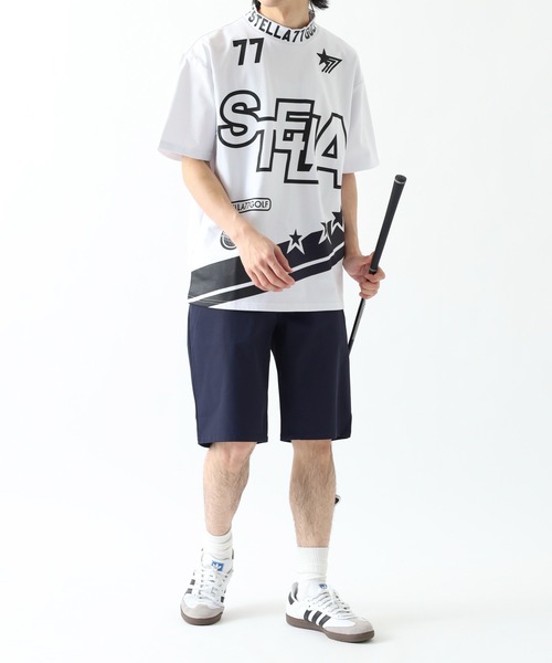 stella77golf(ステラセブンティーンセブンゴルフ)の「COOLMAX接触冷感ショートパンツ(その他パンツ・メンズ・ホワイト/ブラック/ネイビー・XL/XXL/M/L)」の5枚目の写真