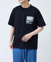 GreenlandフォトグラフィックショートスリーブTシャツ